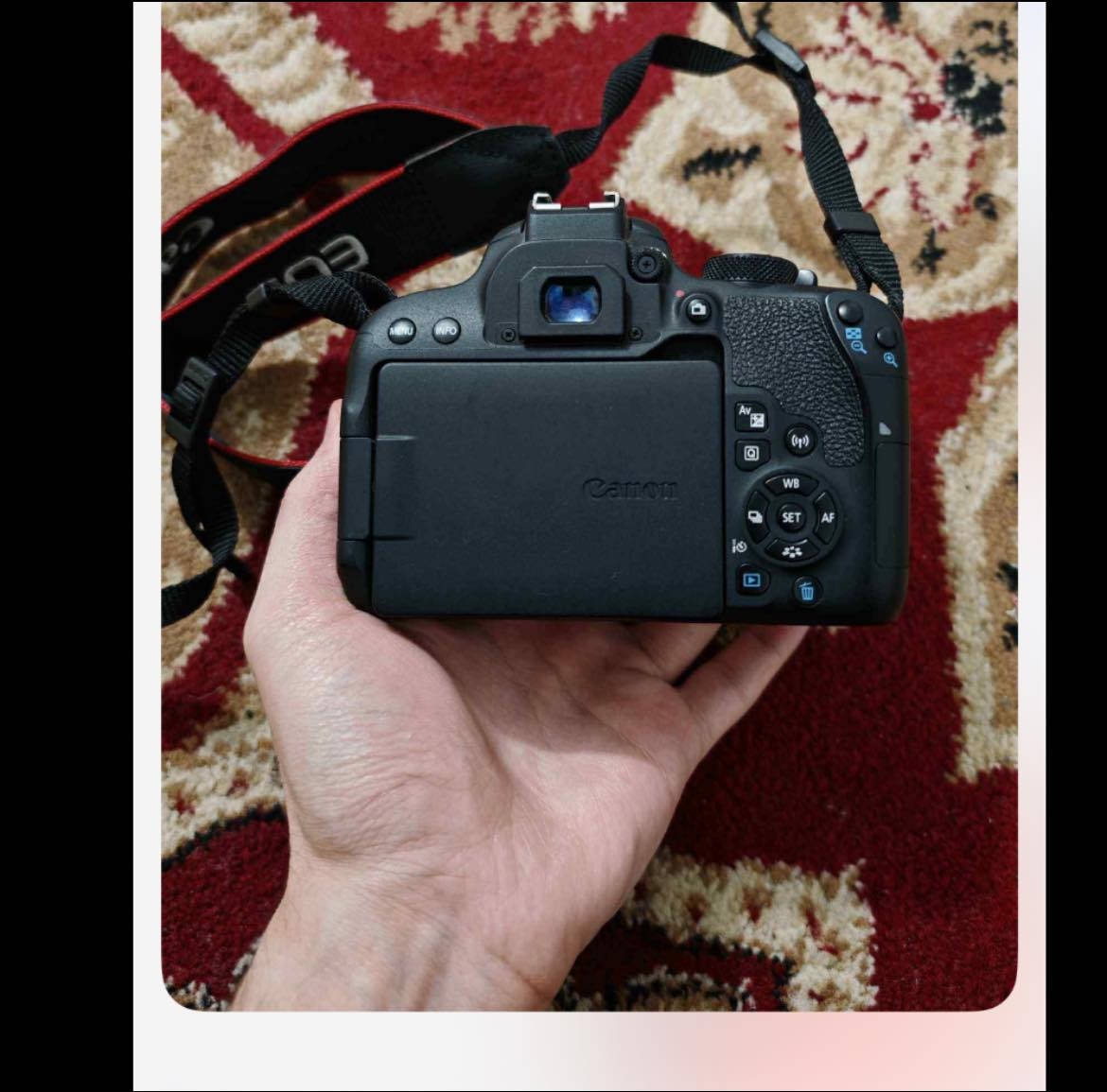 ‏سلام عليكم كاميرا كانون 800 D نظيفة نظافة 95% ما بها أي شيء البيع داخل بغداد في الشعب بسعر مناسب اللي يحب يستفسر على الخاص كامل الملحقات مابيها أي نقص وياها عدسة 50 مم ما عندي توصيل


**إذا كنت صاحب هذا الإعلان وتريد حذفه لأي سبب، رجاءا أرسل رسالة إلى الدعم الفني**