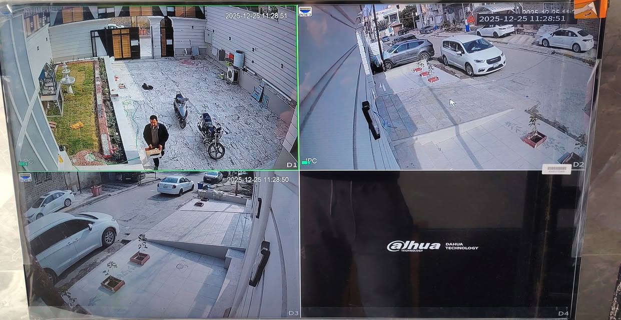 موقع عمل رقم 081
♦️تم تأمين احد المنازل في الناصرية / شارع بغداد
♦️بمنظومة كاميرات نظام (ip) عدد (3) بأعلى المواصفات 
                           🔸شعارنا🔸
#جودة_العمل▪️ #سرعة_الانجاز▪️ #اتقان_التنفيذ
--------------------------------------
                  نتابع معكم جودة ما نقدمة لكم
                             تفاصيل العمل :-

♦️ منظومة كاميرات نظام ip من شركة Dahua  

♦️ كاميرات خارجية Dahua عدد ( 3 ) دقة وضوح 4MP 

♦️ ربط جهاز تسجيل   NVR Dahua 4ch 4k EI poe

♦️ تركيب هارد خزن سعة 1TB نوع WD ضمان سنة

♦️ نوع الكيبل المستخدم Blue storm CAT6 

♦️ طريقة التسليك ⬅️  دفن مخفي ➡️

♦️ الانهاءات ⬅️ بوكسات بلاستك  ➡️

♦️ تم تجهيز مواد العمل من مكتب المرتضى للكاميرات والالكترونيات وكيل شركة دهوا في ذي قار

♦️ شاشة TCL حجم 43 بوصة 

♦️ تقنية التصوير الملون full color لد

♦️ الكاميرات بزاوية رؤية 3.6mm تدعم تسجيل الصوت
---------------------------------------
مستعدين لتنفيذ المنظومات ادناة

♦️منظومات كاميرات المراقبة CCTV 
♦️منظومات الإنترنت Network System
♦️منظومات الصوت Sound System
♦️منظومة الانذار المبكر عن الحريق Fire Alarm 

---------------------------------------
من اجل خلق مجتمع امن وذكي وللحد من الجرائم وعمليات السرقة وتوفير حماية للممتلكات الخاصة والعامة
               ((((في محافظة ذي قار - الناصرية ))))) 
مستعدين لتنصيب وصيانة كاميرات المراقبة في ( المنازل / المحال التجارية / الشركات / المدارس / المشاريع / المعامل / الدوائر الحكومية )
بوجود كادر هندسي وفني احترافي متخصص وبأسعار مناسبة

متمرسين علئ كافة انواع الكاميرات نظام ip + انلوك
( Dahua /Hikvision / Aswar / XVision / HiLook / Unv /ezviz / Axsis/ Samsung / tindy)

1)تنصيب وبرمجة وصيانة كاميرات ip + انلوك
2)تنصيب وبرمجة وصيانة وتحديث  اجهزة NVR + DVR
3) برمجة ونصب الكاميرات المتحركة PTZ
4) برمجة ونصب كاميرات ال WiFi وربطها علئ الهاتف
5)نصب وبرمجة كاميرات التقاط ارقام السيارات ANPR
6) برمجة وادارة ستورجات الخزن  وسستمة المنظومات والمشاريع الكبيرة 
7) برمجة النانوات وربطها لنقل صورة الكاميرات لمسافات بعيدة P2P
8)تأسيس وتسليك وتفييش جميع انواع الكيبلات RG45 و BNC وبكافة الطرق ( ترانك / بوري / فلكسيبل / دفن / ظاهري) 

للتواصل معنا :
فيس بوك : القمة لتنصيب وصيانة كاميرات المراقبة
واتساب : ***********
انستكرام : alqama.97

-------------------------------
 #القمة_لكاميرات_المراقبة #cctv_iraq #cctv_camera_installing #تنصيب_كامرات #كاميرات_مراقبة_منازل #كاميرات #كاميرات_المراقبة #كاميرات_متحركة #كاميرات #فني_كاميرات_مراقبة #dahua #dahuatechnology #dahuamena #hikvision #hikvisioncctv #hikvision_cctv
#Aswar #unv #العراق #الناصريه #ذي_قار #شارع_الامام_علي #حي_الشهداء #جا_غير_هي_الناصرية #جا_غير_احنه_ولد_الناصريه #الناصرية_الان #تركيب_كاميرات_مراقبة 
 Hilook Distributor in Iraq    Aswar Academy  شركة شمس المعرفة Dahua CCTV   شركة المشكاة    AL-NABAA   هيكفجن ذي قار - Hikvision Thi Hikvision CCTV     مجموعة زوم العدسة    شركة الليث ذ.م.م  Dahua Technology  Saudi   شركة رؤيا بابل للحلول الأمنية  Dahua Technology MENA  Aswar r  الكهف لكاميرات المراقبة وشبكات الإنترنت 
علي عبد الله السهلاني AHMED MUNEER Technol  
Hikvision  Ezviz Distributor in lraq
