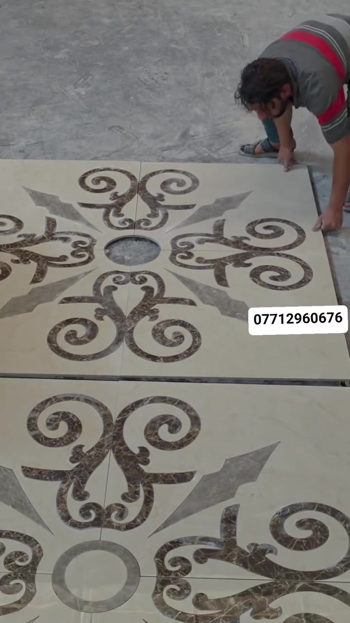 عمل النقشات والتصاميم حسب طلب الزبون
بأحدث مكائن CNC Water Jet وبأعلى درجات الدقة والإتقان.

✔ تنفيذ جميع التصاميم والأشكال الهندسية والزخرفية
✔ قص المرمر والكرانيت والكاشي بمختلف السماكات
✔ جودة عالية ودقة متناهية في التفاصيل
✔ إنجاز سريع وأسعار مناسبة

 CNC Water Jet 💧 
الدقة عنوان عملنا، ورضا الزبون هدفنا......

***********
