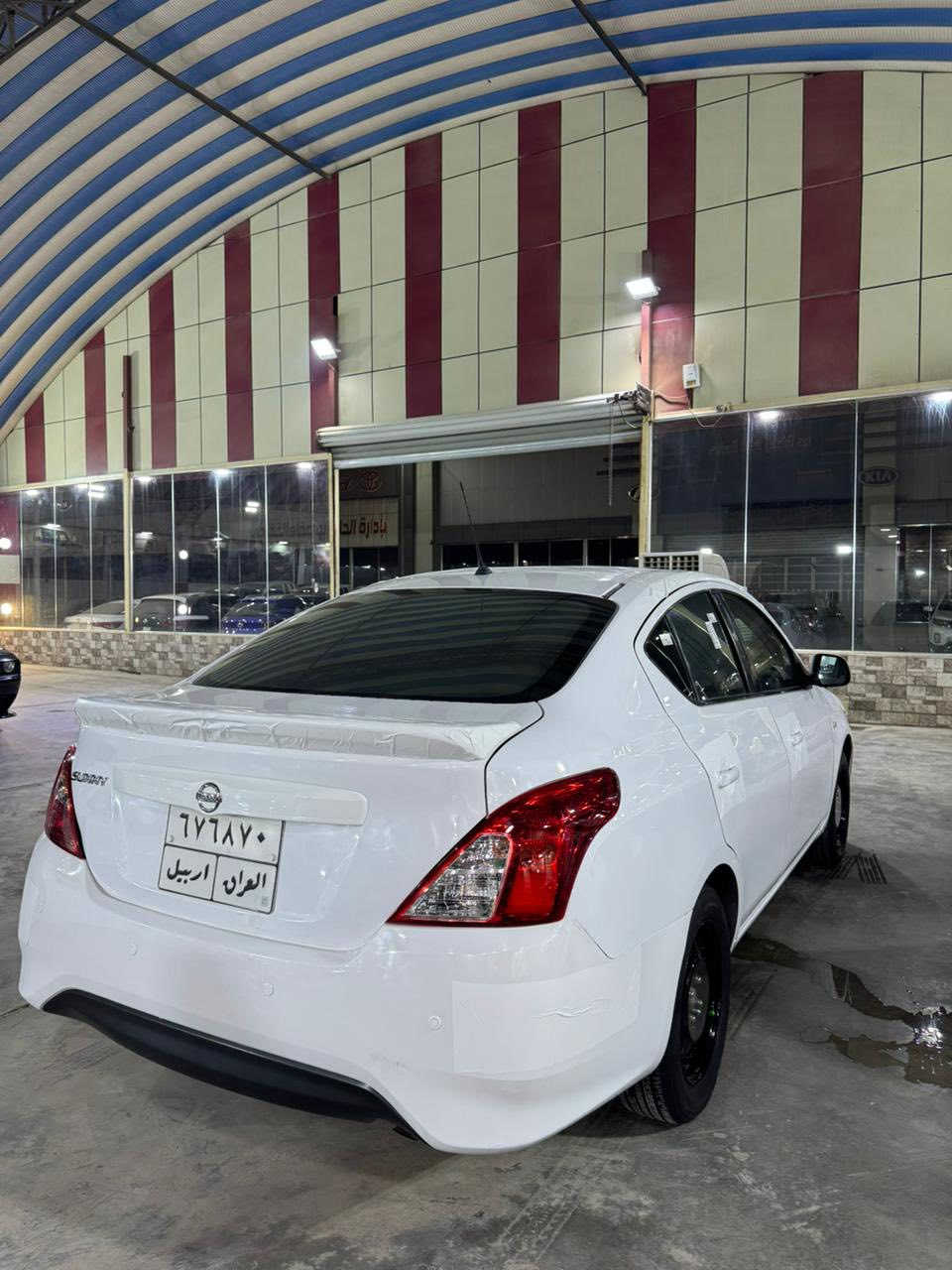 السلام عليكم
نيسان صني 2021 مكفوله 
هندي ام البليته الزركه
سياره جديده سبير مانازل
رقم اربيل تريد وكاله تريد تحويل
مكان السياره حله
السعر 115$
للأستفسار
***********
