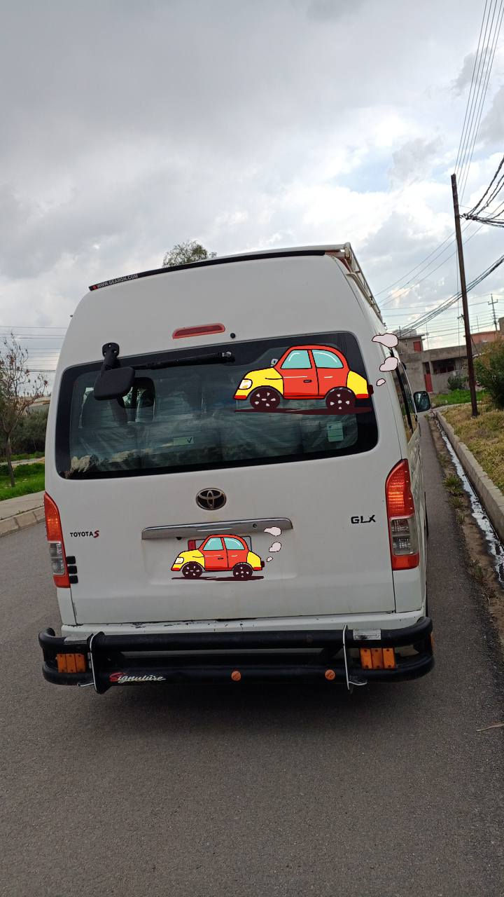 ‏جمبي 2010 للبيع فقط
‏صبغ عاااام
‏كيرر ومحرك تيوتا 
‏السياره نظيفه خيرر من الله 
‏داخل فووول نظافه 
‏15 راكب 
‏رقم ديالى 
‏سنويه لل27 
‏مصفره هيئه وغرامات وضريبه
‏مكانها الموصل 
‏السعررر 78 وبيه مجال 
‏للاستفسار *********** موجود واتس اب فقط
