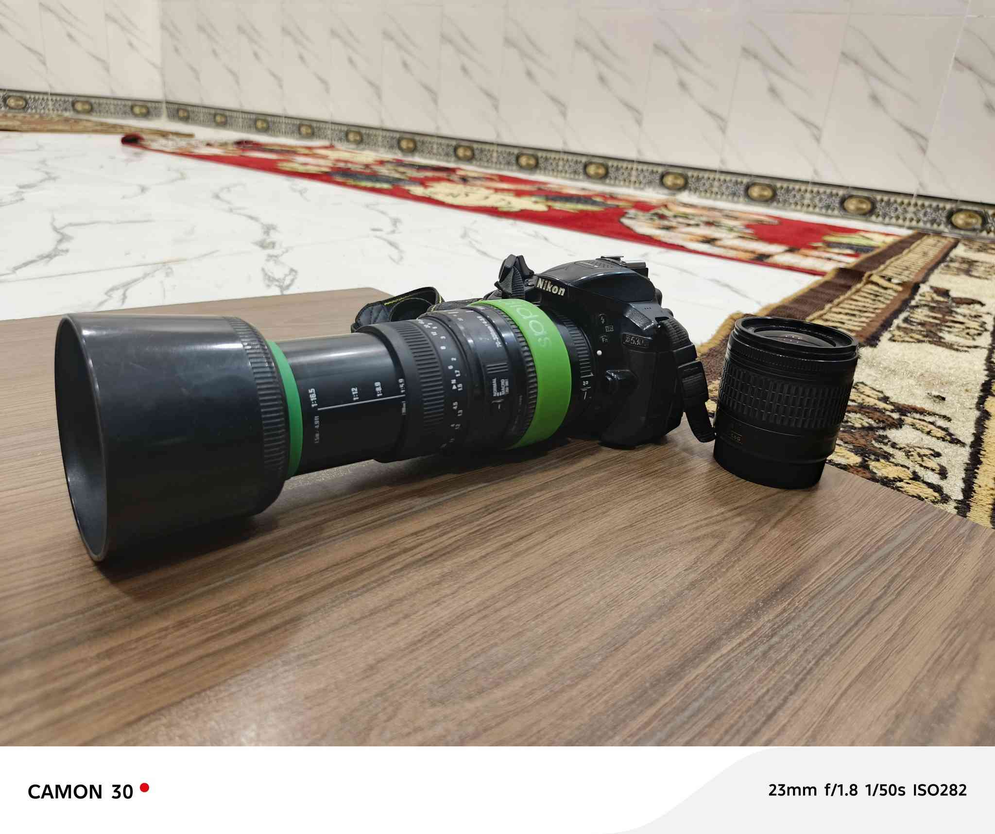 كامره d5300 مع ملحقات
زوم 70.300 + عدسه الاصليه 
+شاحنه+جنطه+حزام+رام.
سعر450


**إذا كنت صاحب هذا الإعلان وتريد حذفه لأي سبب، رجاءا أرسل رسالة إلى الدعم الفني**