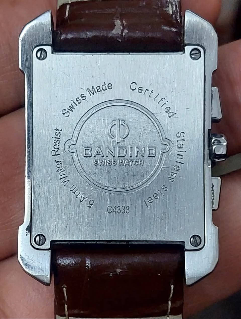 بسم الله
ساعة كاندينو براون سويسرى سناتر. كوارتز قياس45 × 34 فول نظافه..  المهتم الخاص///🌿  ......


**إذا كنت صاحب هذا الإعلان وتريد حذفه لأي سبب، رجاءا أرسل رسالة إلى الدعم الفني**