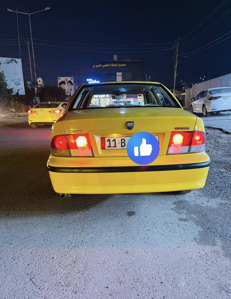 السلام عليكم سمند موديل 2011 السيارة جديدة جاهزة من كلشي مصفرة هيئة وغرمات كير محرك جديد صدر خلفي امامي جديد تخم تاير جديد سنتر لوك شغال رقم بغداد نكليزي السعر 39 بيهة مجال مكاني بغداد رقم ***********
