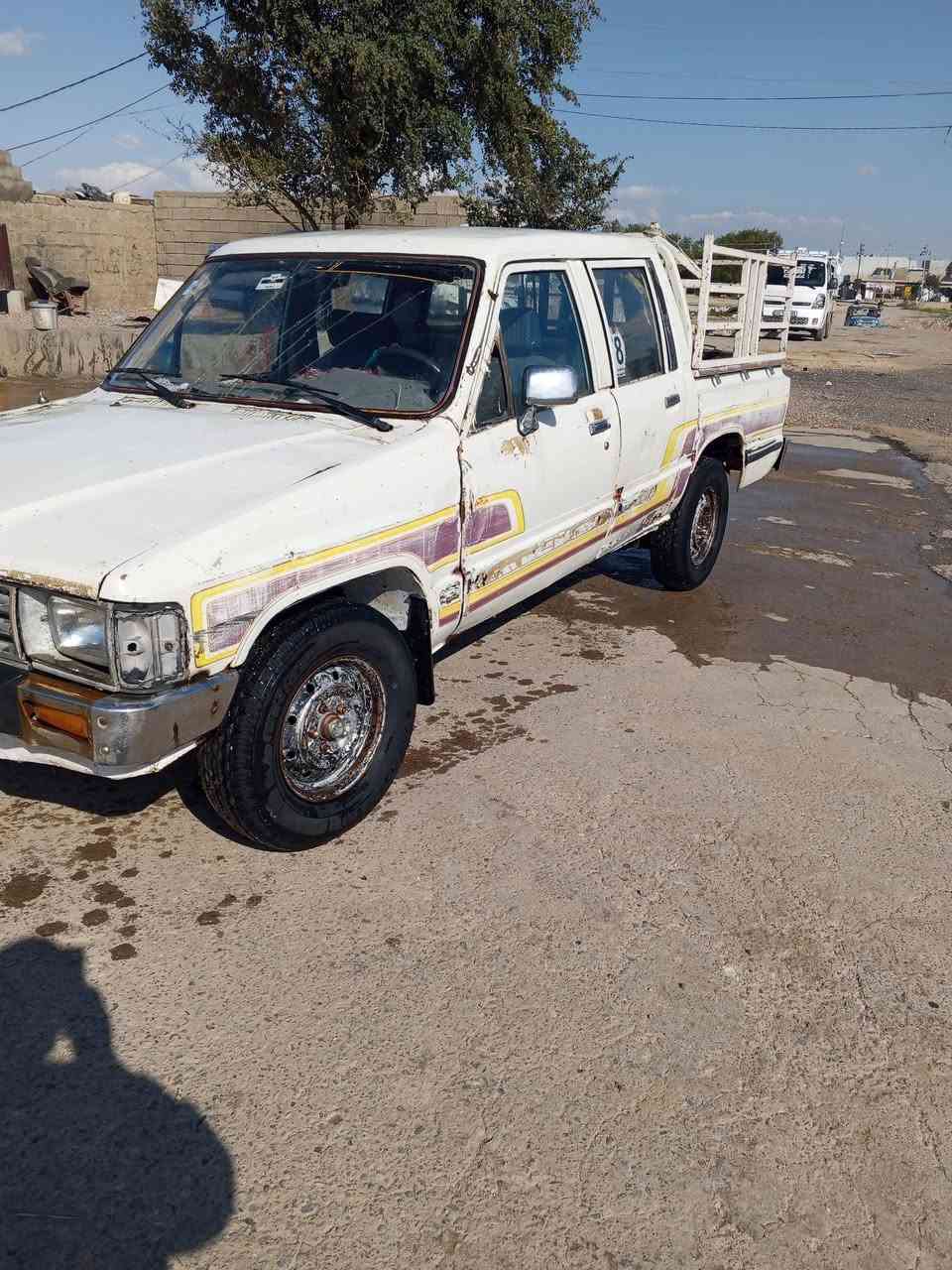 بيكم للبيع دبل  قماره 85  رقم بغداد مشروع وطني بسمي شرط التحويل ثاني يوم مجدد لل27 محرك وكير شرط لاصرف ولابخار صدر جديد تخم تاير جديد السعر 30وبي مجال للشراي المكان ديالى قرتبه رقم الهاتف ***********
