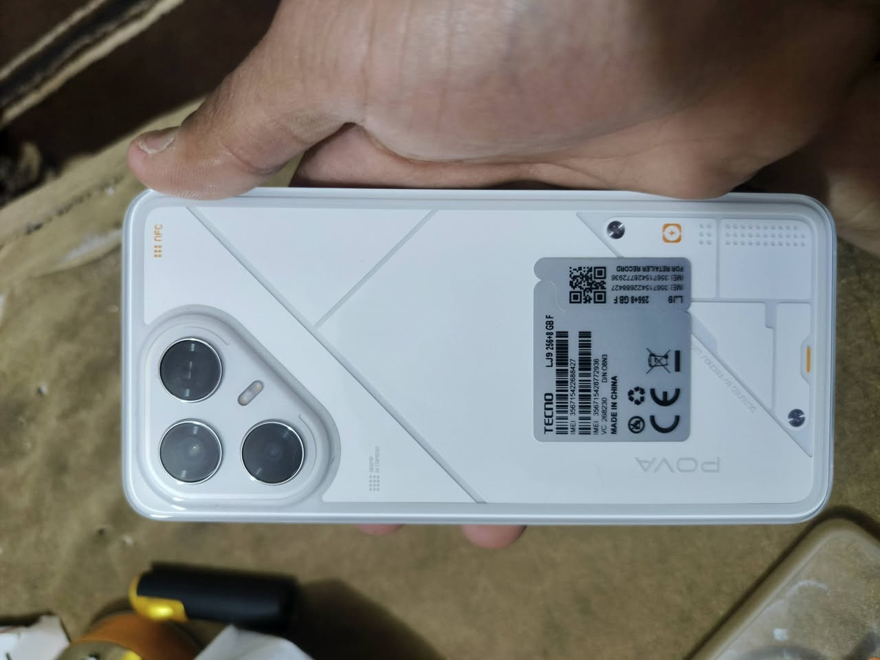 هاتف
TECNO POVA 7 Ultra 5G
لعشوائي وذاكره كدامكم بصور 
شاشه 144 هرتز 
بوبجي ينطيك 120 فريم 
سعره 400 اوبي مجال بسيط 
رقمي *********** موجود واتساب وتلي
