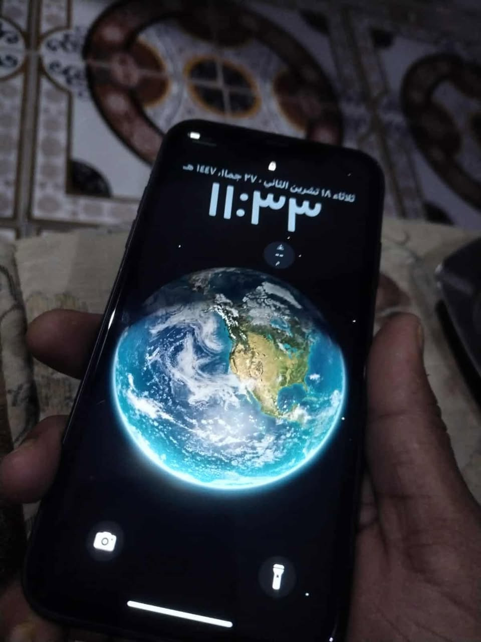 آيفون 11 عادي ذكره 128   بطاريه 94 الجهاز مكفول فقط مبدل بيه الكامره الخلفيه 250 وبي مجال هذه رقمي ***********
