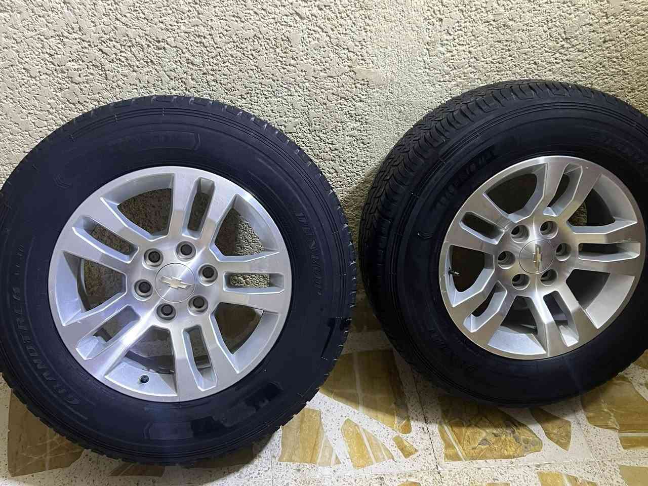 السلام عليكم تخم ويلكب  تاهو هوه وتايرته تخم دلوب ويلكب GM اصلي حجم 18
جديد كلش 
العنوان البصره 
السعر 700$ سبع ورقات قفل 🔒 
رقم الموبايل ***********
