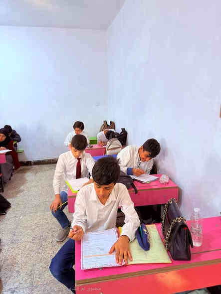 📸 جانب مُصوَّر من امتحانات الشهر الثاني لتلاميذ ❤️ مدرسة الناصرية الأبطال💪 للصفين الخامس والسادس ابتدائي ✏️

حفظكم الله يا تلاميذنا الأعزّاء، وجعل النجاح والتفوّق طريقكم الدائم بإذن الله 🤍✨
ويارب تكونون خير خَدَمة لهذا البلد، وسندًا قويًا يُرفع به الوطن وتزدهر به الأجيال 🇮🇶🌟

📚 مدرسة الناصرية… مستقبلك يبدأ من هنا 🌟

📍 العنوان: الإسكان الصناعي – النزلة الأولى (نزلة الجامع) – أول بناية ركن على الشارع العام.

📱 للاستفسار والتسجيل:
*********** 
***********
