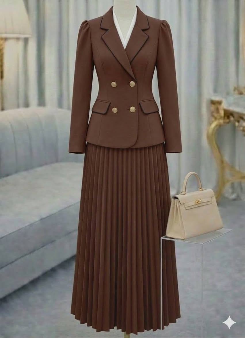 طقم فخم وانيق بتصميم راقي🤍
*الطقم مكون : ستره وتنورة 😍
القماش الاصلي كوالتي عالي جدا
* ستره مبطنه طول 75 سم
تنورة طول 105 سم كمر سحاب ولاستيك من الخلف 
* القياسات /
40/42/44/46/48/50 
* الوان / اسود نيلي رصاصي جوزي بنفسج وتركواز 
#توصيل_لجميع_محافظات_العراق
#اكسبلور_فولو #العيد#طقم_نسائي


**إذا كنت صاحب هذا الإعلان وتريد حذفه لأي سبب، رجاءا أرسل رسالة إلى الدعم الفني**