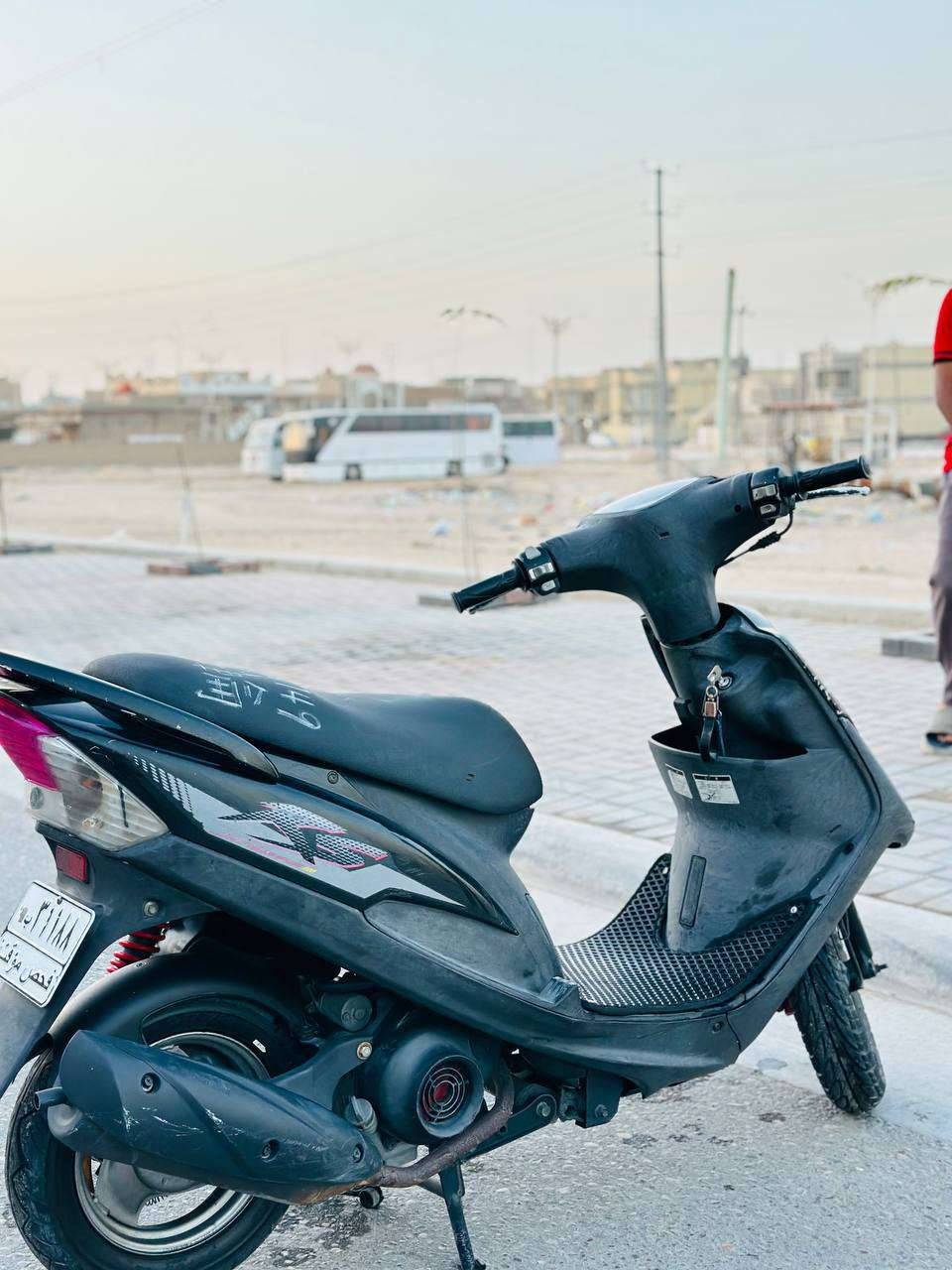 سلام عليكم دراجة كفالة عامة نضافة 100% ملاح فول ماناقصة اي شي
800 وبية مجال للشراية  

***********
 متواجد خاص ايضاً مكاني كربلاء
