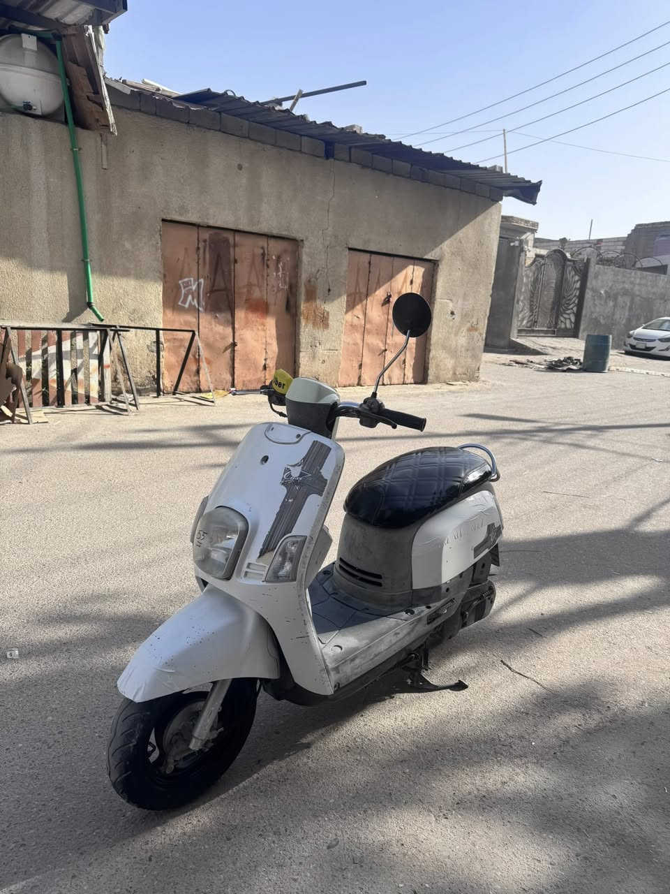 اسلام عليكم 
ماكس بوليس للبيع الدراجه كفاله   ما مفتوحه  كلها بلاديه  سلف كابريته   كلها بلاديه الدراجه  انت صاعد فوكها ما تدري بيها مشتغلا لو لا ناعمه المكينه كلش   فوك ما تتصور   عادادًلايت امامي   كلها شغالا بريكات  امامي خلفي  سعرها 850  وبيها مجال مكاني بصره كرمت علي  الطيف   رقمي ***********متواجد واتساب
