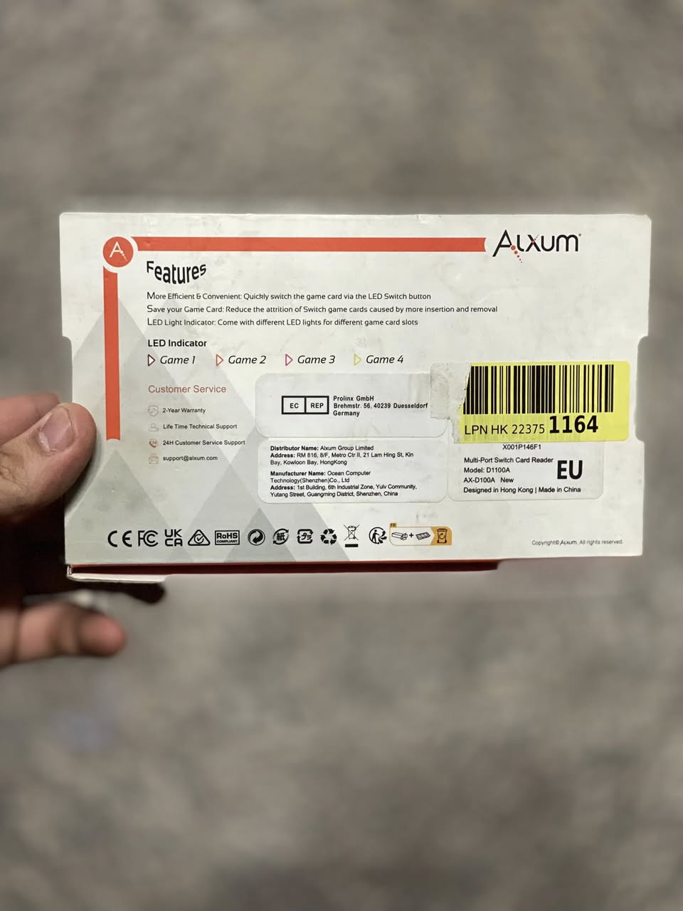 قطعه switch game card reder
هاي القطعه تخلي بيها الالعاب وبدكمه وحده تكدر تبدل بين الالعاب بضغطة زر
سعرها ٢٥


**إذا كنت صاحب هذا الإعلان وتريد حذفه لأي سبب، رجاءا أرسل رسالة إلى الدعم الفني**