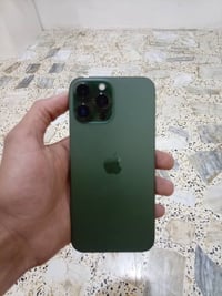 للبيع ١٣ برو ماكس ذاكره ٢٥٦ بطاريه ٧٤ بلاديه الجهاز شحنه يخبل مبدل شاش...