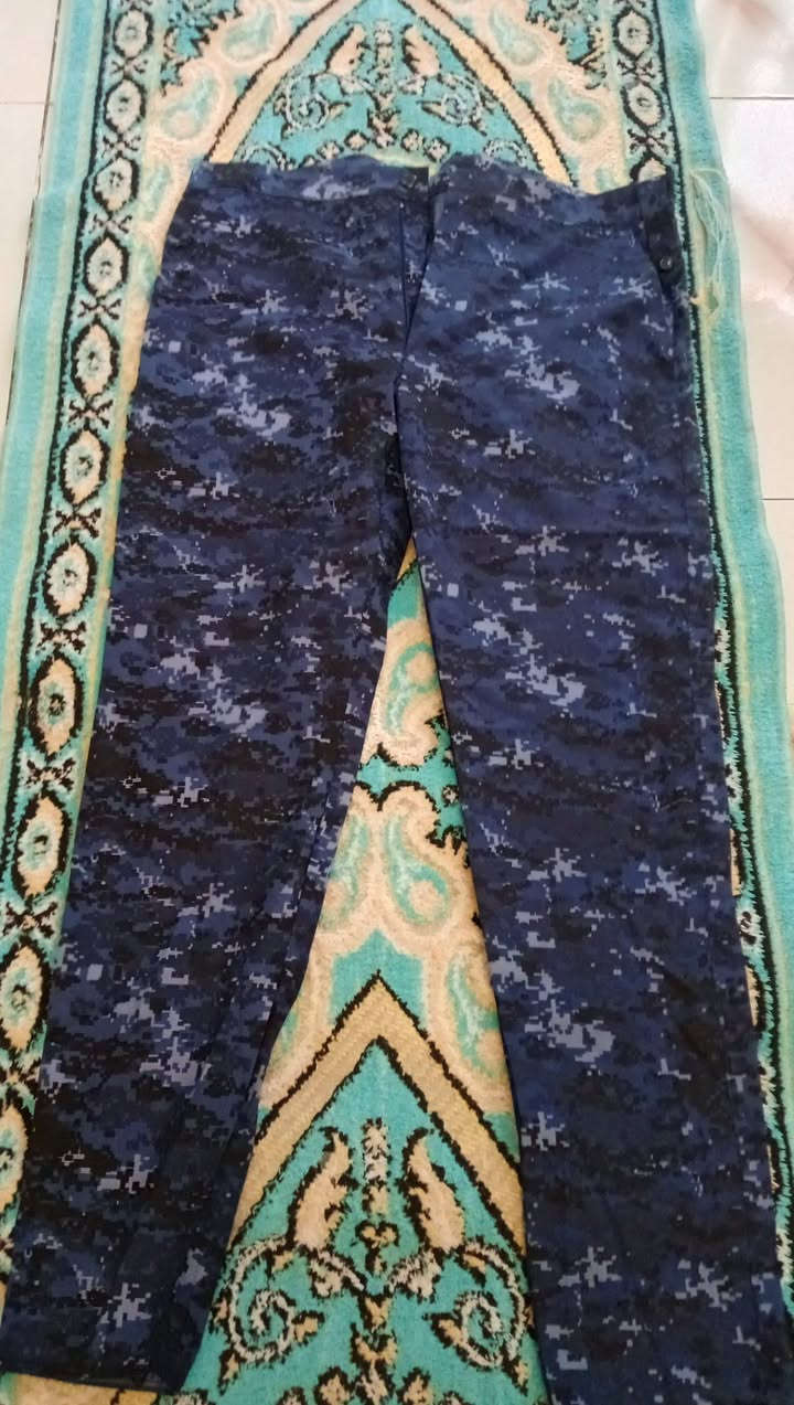 للبيع بدلة عسكريه جديد  غير مستخدمه قياس L السعر 25الف مكان ناصرية مركز شراي يراسلني


**إذا كنت صاحب هذا الإعلان وتريد حذفه لأي سبب، رجاءا أرسل رسالة إلى الدعم الفني**