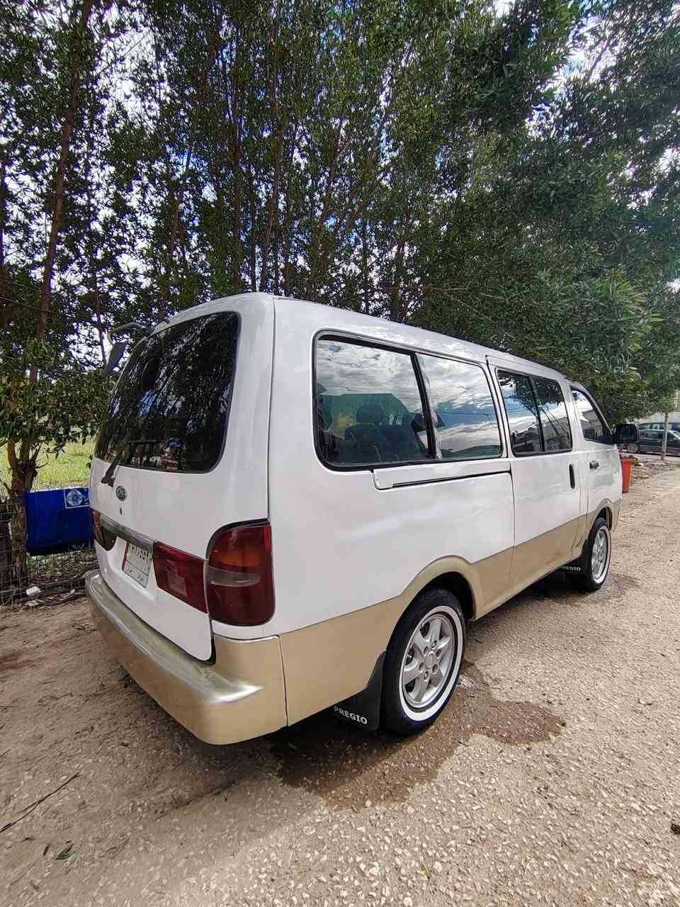 كيا بريجو مديل 2000 سياحي
رقم ذيقار الماني مشروع وطني وراعيهه يمي
مصبوغه حزام جماليه شرط بدون معجون صبغتهه علحديد اثر جراد وخياسات
مكينه كير حداديه تخم تاير اكسن كله جديد
شواصيهه واحد معمر الايمن وجاهزه للاخير ومتعوب عليهه كلش كبل للشارع السعر 68 وبيه مجال حق الجيه مكاني نجف عباسيه اتصال فقط مكلف بلنشر ***********
