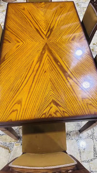 ميز ٦ كراسي • تركي صاج • نضيف