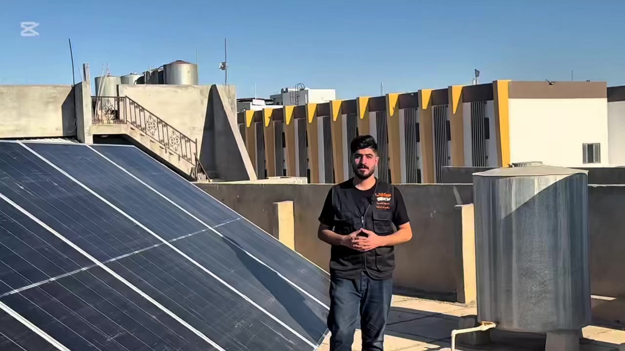 🔴 شركة سكاي SKY للطاقة الشمسية وكاميرات المراقبة 🔴
تعبت من ضيم المولدة وانقطاع الكهرباء؟
الحل عدنا وبسعر وجودة ما تنكسر!
⚡ منظومة طاقة شمسية متكاملة

📆 تم تنصيب منظومة الطاقة الشمسية بتاريخ: 2026/03/03

✅ 16 أمبير نهاري
✅ 16 أمبير ليلي
🔹 تتكون المنظومة من:
☀️ 8 ألواح شمسية نوع JA SOLOR GRAD A                                                     بقدرة 620 واط
 الحديثة – أداء عالي وعمر أطول
🔋 بطارية ليثيوم Lens power بحجم 16 كيلو واط
تشغيل ثابت واطمئنان تام
🔌 إنفيرتر Deye بحجم 6 كيلو واط
قوة، أمان، وكفاءة عالية
🛠️ تنصيب احترافي بحديد نوع ميكانو
شد براغي من أجود الأنواع لضمان الثبات والمتانة
📍 العنوان:
محافظة صلاح الدين – قضاء طوز خورماتو
الشارع العام – مجاور مصرف الرشيد
📞 للاستفسار والحجز:
***********
📌 بإدارة: حسن
🔥 شنو منتظر؟ اتصل الآن
وخَلّص نفسك نهائيًا من ضيم المولدة
وابدأ بعالم الراحة والطاقة النظيفة ويا SKY 🌞⚡
