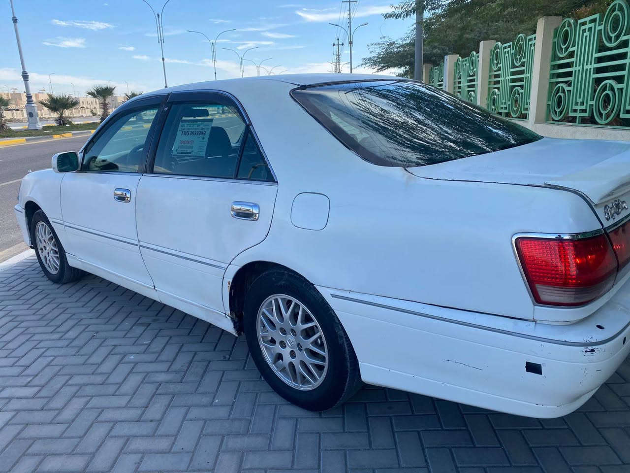 سلام عليكم ورحمه الله وبركاته
سياره جنون رقم بغداد 3 دكم  السياره معلايه اصل 2003 معلايه 2007 السياره مكلوبه تخم تاير حداديه كهربائيات تبريد كله شغال السعر ب 65 بيه مجال قليل *********** اتصل وتدالل العنوان البصره
