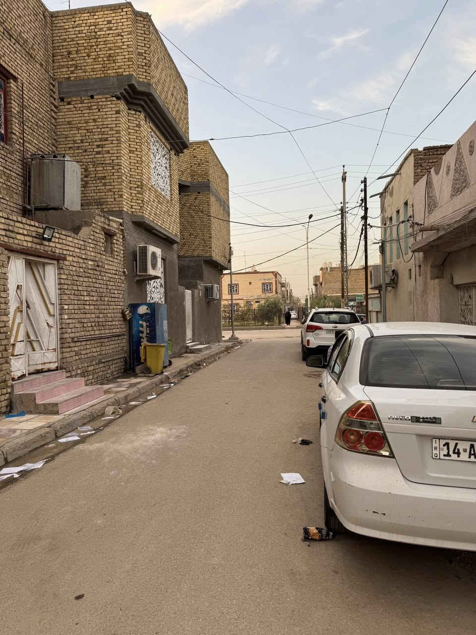 بيت للبيع طابقين في منطقة الحبوبي قريب على شارع الدب مساحته 80متر/***********
