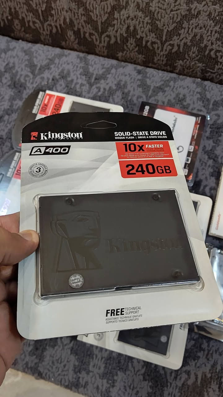 مجموعه هاردات ssd 
1- حجم 240g عدد 5 قطع القطعة 35 الف
2- 512 عدد قطعتين  القطعه 65 الف
3- واحد تيرا قطعه وحده  السعر 100 الف


**إذا كنت صاحب هذا الإعلان وتريد حذفه لأي سبب، رجاءا أرسل رسالة إلى الدعم الفني**