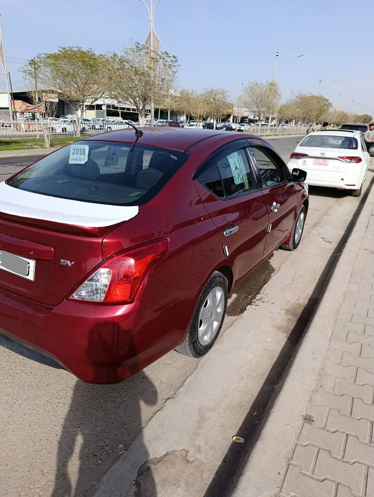 نيسان فيرسا 2018 كندي  كير اوتماتيك ماشية 76 ميل كير ومحرك بلاد مامفتوح شرط رقم كركوك مشروع وطني سنوية لل31 لوحات انكليزي دفتر بانزين موجود تبديل باب سايق وصندوق بدون دواخل صدر امامي خلفي شرط تبريد تدفئة شرط
*********** 
*********** كركوك, العراق
