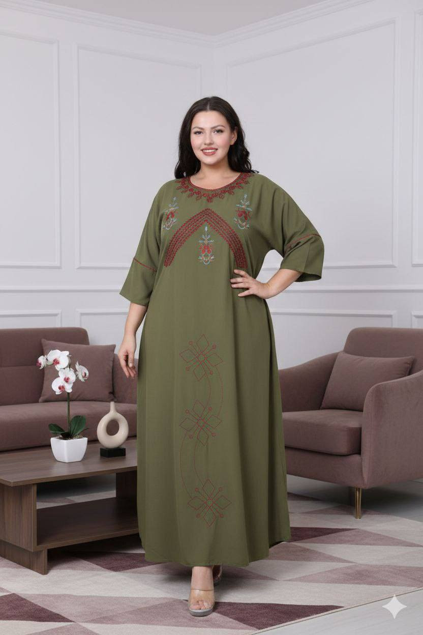 دشداشه نسائي دبل كلوش تطريز حراري
الخامه كشمير ايطالي اصلي 💯

القياسات من 2XL الى 5Xl  

سعر الدرزن 12 قطعه 85 الف  

سعر القطعه مفرد 12 آلف


**إذا كنت صاحب هذا الإعلان وتريد حذفه لأي سبب، رجاءا أرسل رسالة إلى الدعم الفني**