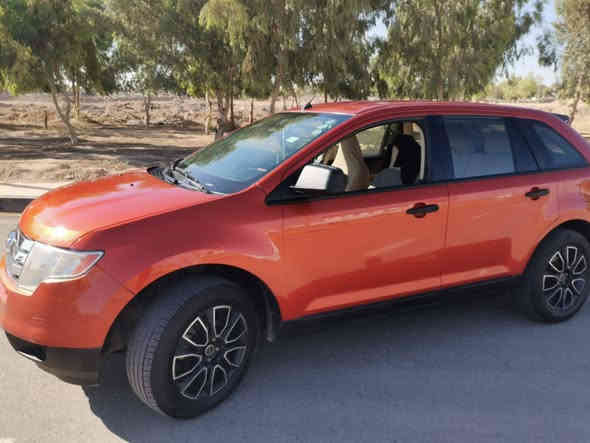 سلام عليكم فورد ايدج 2008 نضيفه كلش جاهزه من كلشي  تخم تايرات جديده هزه وسنويه جديده سياره بسمي شرط تحويل وقابل للمراوسه والبيع سعرها 90 وبيها مجال ***********
