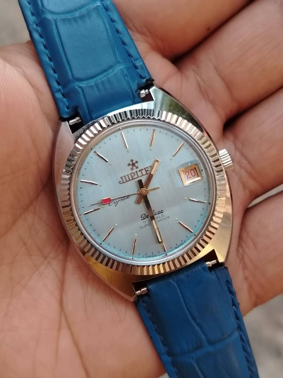 ساعة جوبيتر  JUPITER 
سويسري اصلي انتاج السبعينيات 
نصب تكويك  شهري 
ماكنه ٩٦ / ١٧ حجر  القطر ٣٨ 
السعر 80 الف


**إذا كنت صاحب هذا الإعلان وتريد حذفه لأي سبب، رجاءا أرسل رسالة إلى الدعم الفني**