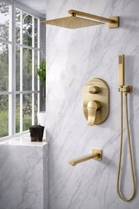 #اللمسة الملكيه للوكالات التجارية..  تقدم سيت خلاط حمام الدفن بالون ال...