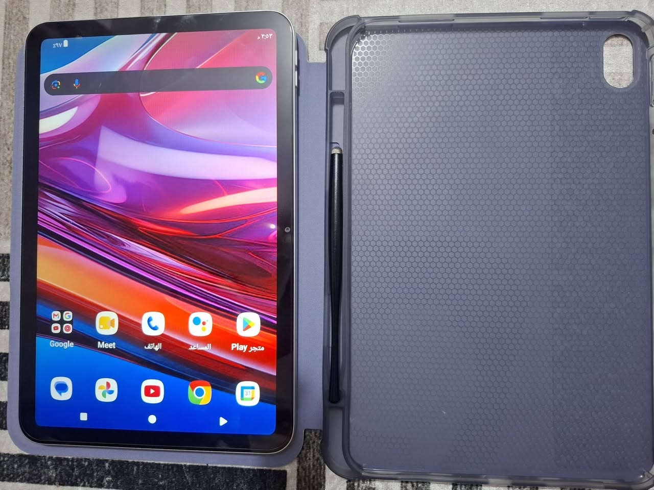 ايباد G_tab 11 من شركة G الذاكرة 128مستخدم اسبوع واحد فقط النظافة 100%100 السعر 150,000 وبي مجال شي بسيط مكاني بغداد البلديات واتساب ***********
