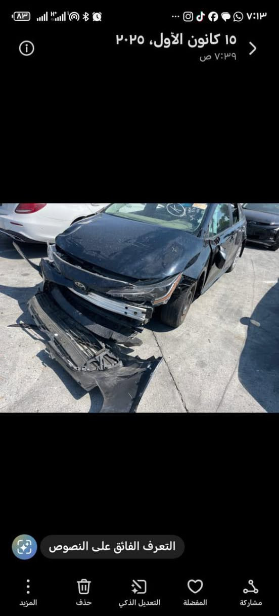 السلام وعليكم 
للبيع كورلا 24 مواصفاتLE المعروفه هاند بريك بصمه السيارة رادارات تحديد مسار قيادة ذاتيه زينون بلاد عالي ناصي محرك2000 السيارة ماشيه19 صار اقا شهر من دخلت 
صور حادثه مرفقه وسونار  برده جانبيه طاكه ايرباك فقط سعر السيارة150 بي مجال 
مكان السيارة بغداد خضراء العامريه لاستفسار ع الرقم اني مكلف بالنشر فقط لحد يراسلني اتصلو ع رقم ‬

‏‭0781 882 9721‬
