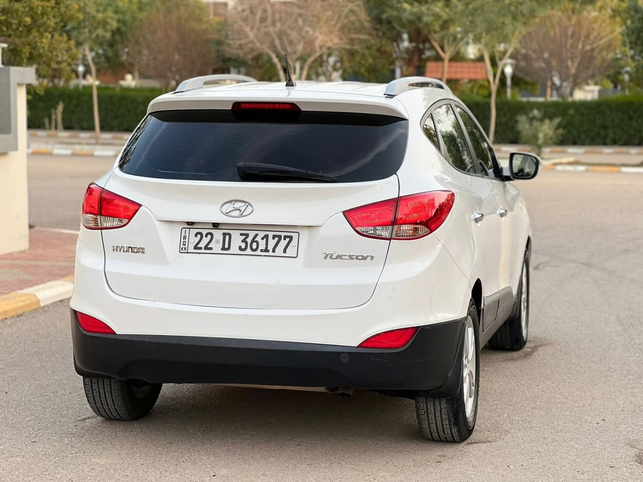 توسان ٢٠١٤ خليجي
سياره خليجيه نص مواصفات 
محرك گير مكفول 
رقم وسنويه كله جديد 
تخم تاير جديد 
سونار موجود بصور 
سعر ١٥٥ وبي مجال بسيط 
عنوان خانقين 
***********
