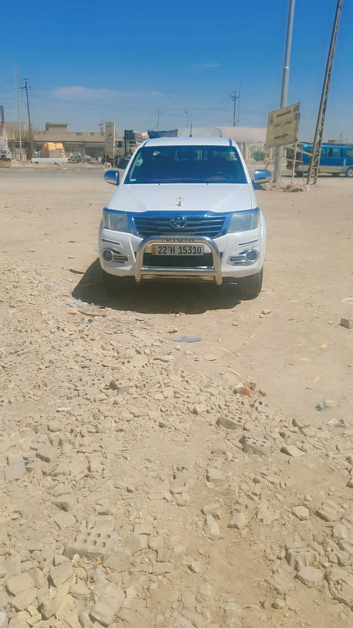 سلام عليكم هايلوكس فور ويل ٢٠١٤شمالي
مكفوله كفاله عامه ماشيه ١٢٨ الف أتريد وكاله أتريد تحويل  مكاني بغداد السعر ٢٣٠وبيه مجال حق الجيه تلفون ***********
