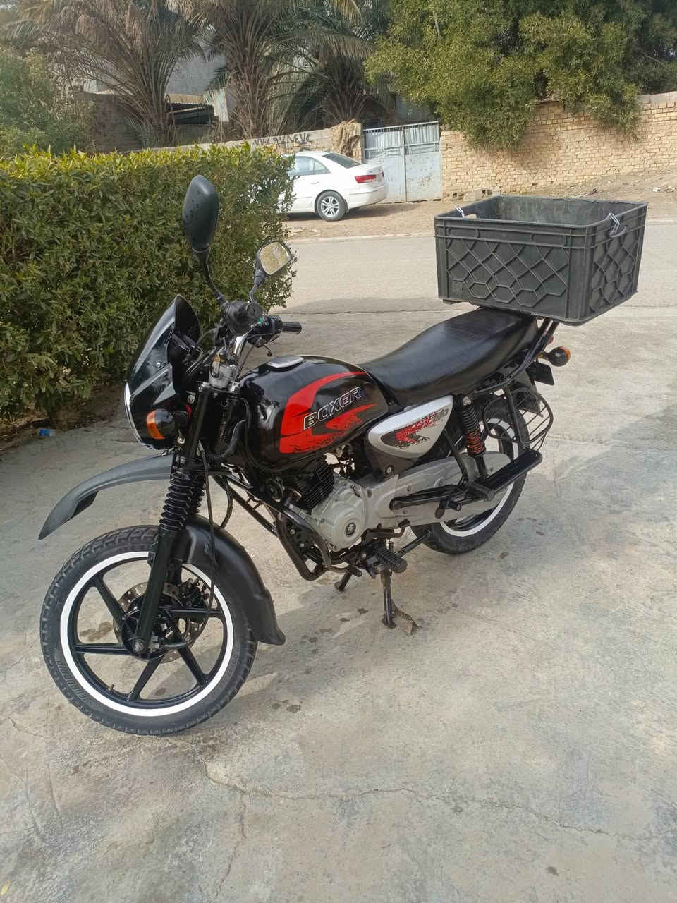 السلام عليكم
متاح بوكسر موديل 23 اوراق كامله 7كمرك مدفوع  دراجه خير من الله كلشي ما ناقصها تنكر سويج وتطلع ربع ماتصرف عليها سعرها 1300وبيها مجال للطيبين مكاني بغداد منطقه حسينية معامل ***********
