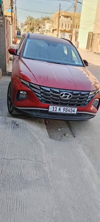 هونداي توسان موديل 2024 امريكي مرقم بغداد بأسمي حادث موضح بألصور بدون ...