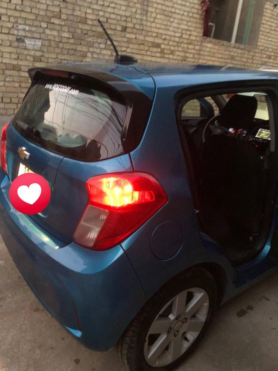 سيارةسبارك امريكي حادثها جاملغ خلفي فقط بالعافية على الي ياخذها قوية ونضيفة ابد ماواصلة مصلح ولا فد يوم موكفتني دهن وبانزين محسن .سنوية لل٢٧السيارة باسمنا ومحولتها الماني ويل كب وتايرات جديدة المحرك والكير حالتهم ممتازة الجام جوبي تبريدها شغال مكاني كربلاء
رقمها بغداد سعرها ٨٧وبيها مجال بسيط
***********
