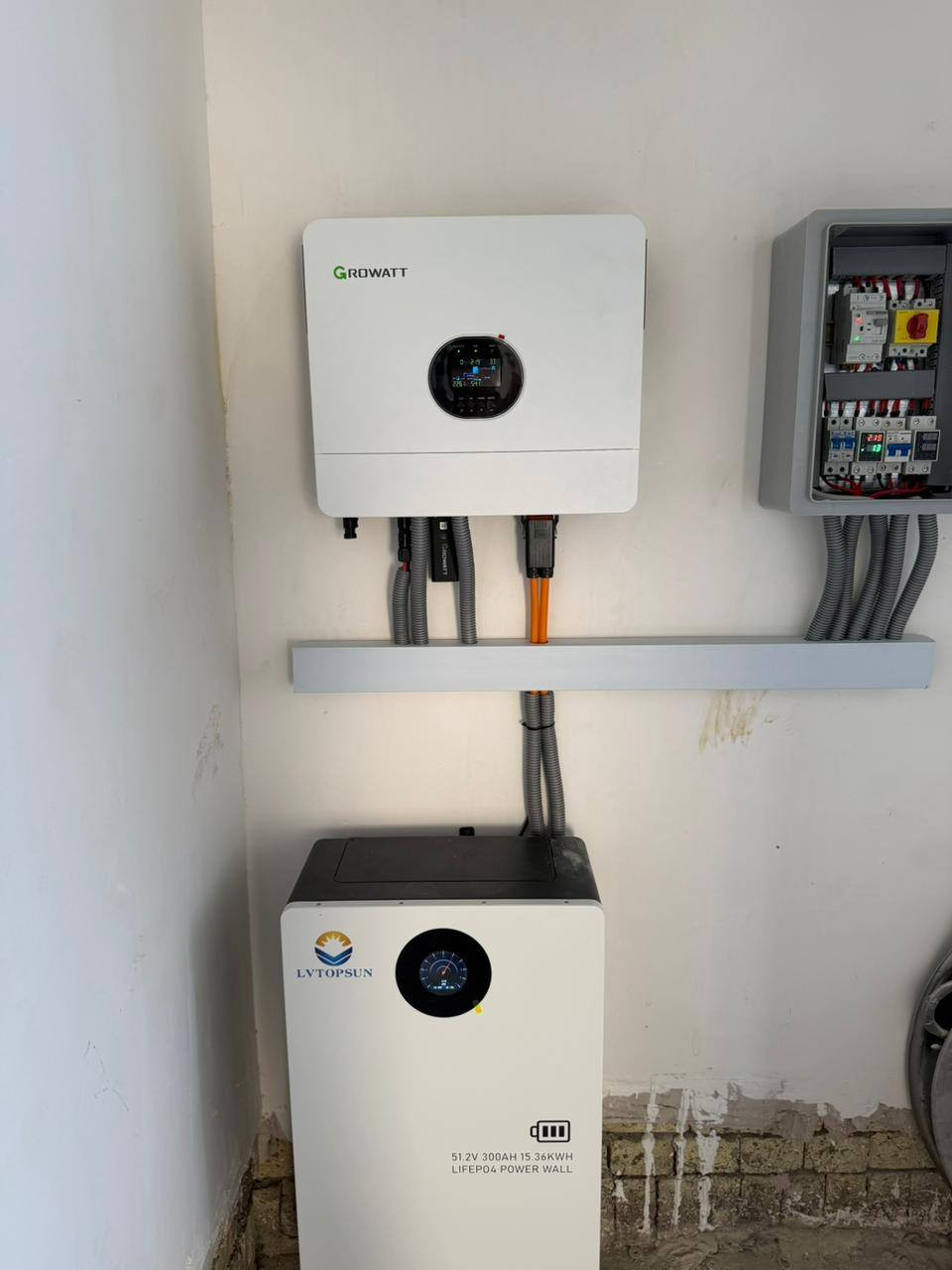 الحمد لله تم نصب منظومة طاقة شمسية 10 نهاري و15 ليلي في الفلوجة ضمن كوادر هندسية مختصه فقط اتصل
***********
