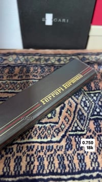 فيراري انتاج مشترك مع كارتير ذهب عيار 18 قطر 30 يوني سكس رجالي نسائي س...