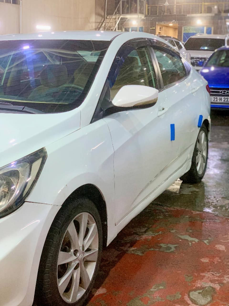 اكسنت موديل ٢٠١٢ خليجي بغداد محرك ١٦٠٠ دوش رقم جديد بيهة صبغ نص بنيد والجاملغ الخلفي بيهة ملاحظات موظح بلصورة مكان السيارة بغداد الاعلام
***********
سعر ٨٩
