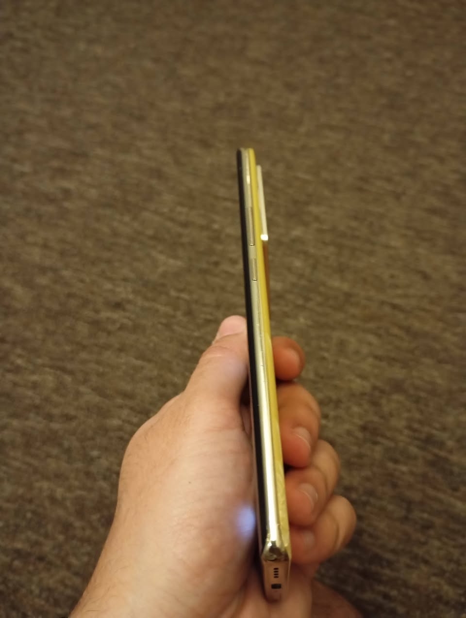 السلام عليكم انفنكس نوت 40 برو بدون اغراض فقط كفر هديه والظهر مكسور والكلاس الامامي بي كسر مو الشاشه بس الكلاس والجهاز شغال 100% مابي اي خلل ابداً ضمان افحص وين ميعجبك نظافه الجهاز واضحه ب الصور السعر 140 الف مكاني بغداد ماعندي توصيل.


**إذا كنت صاحب هذا الإعلان وتريد حذفه لأي سبب، رجاءا أرسل رسالة إلى الدعم الفني**