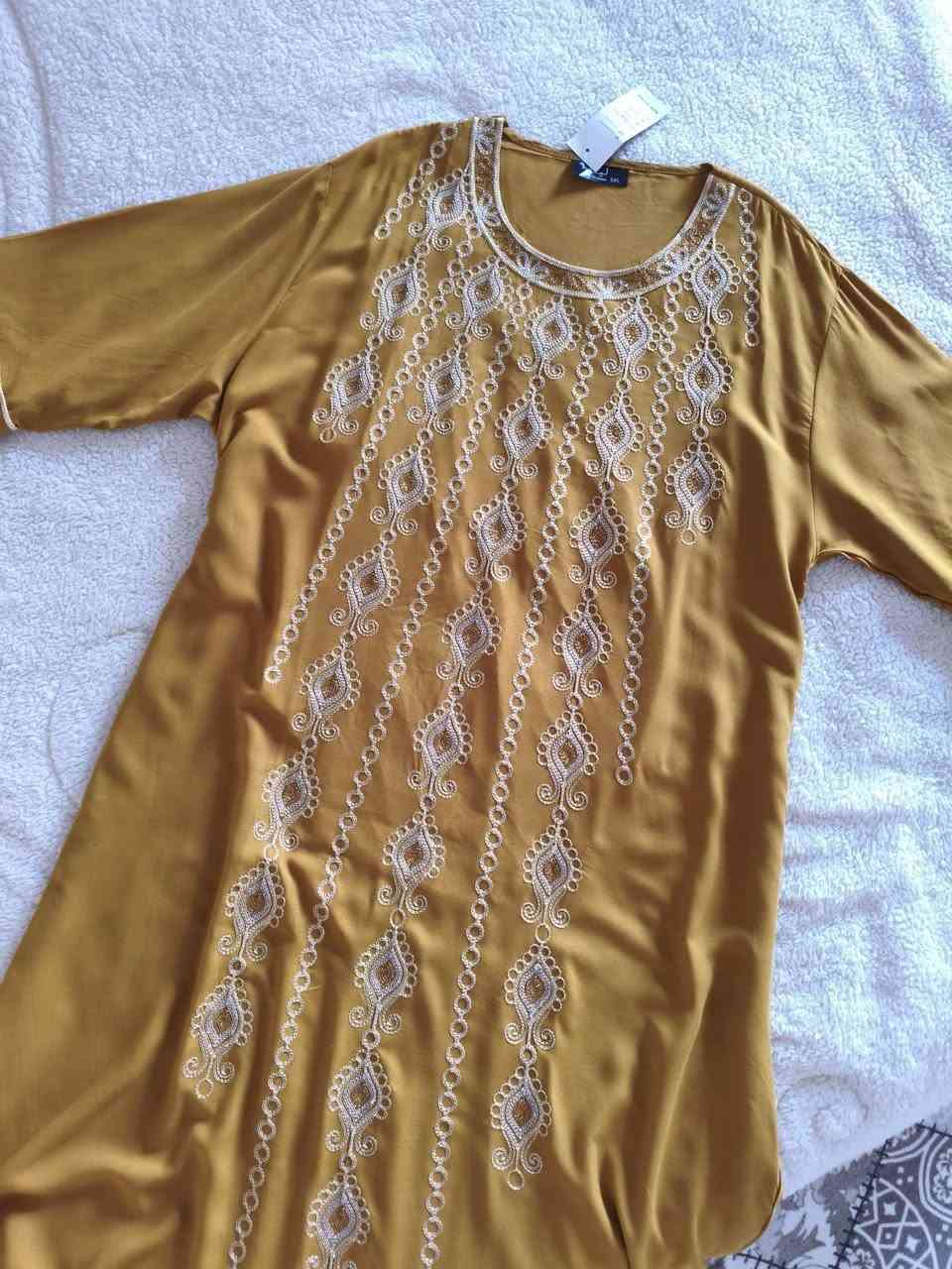 احلا هدية ممكن تهديها للست الوالدة 😍😍

دشداشة كشمير مصري مطاط درجة اولى 
قياسات خاصة تلبس لحد وزن ١٢٠ 
الالوان تجنننن والكمية جدا محدودة
 سارعوا بالحجز قبل نفاذ الكمية


**إذا كنت صاحب هذا الإعلان وتريد حذفه لأي سبب، رجاءا أرسل رسالة إلى الدعم الفني**