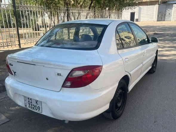 سلام عليكم. مكلف بلنشر
ريو 2001  كير عادي سيارة نظيفة وجاهزة من كلشي محرك وكير كفاله 
تبريد ثلج صدر تخم تاير كهربئيات كله جاهزة شغل واطلع وين مايعجبك رقم بغداد باسم صاحبها اتصال على الرقم فقط غير متواجد على النت ‭0771 392 8393‬ 
بغداد مشتل السعر 38 بيه شي بسيط
