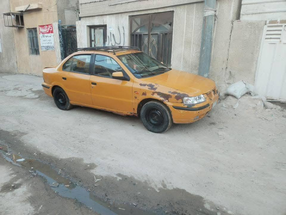 السلام عليكم سمند 11 سياره حلوه وجاهزه رقم بغداد  ابو السنويه متوفي يعني بدون تحويل مصبوغه عام كير مكينه مكفلات كهربائيات كله شغاله سعر 15
***********
مكان السياره كوت
