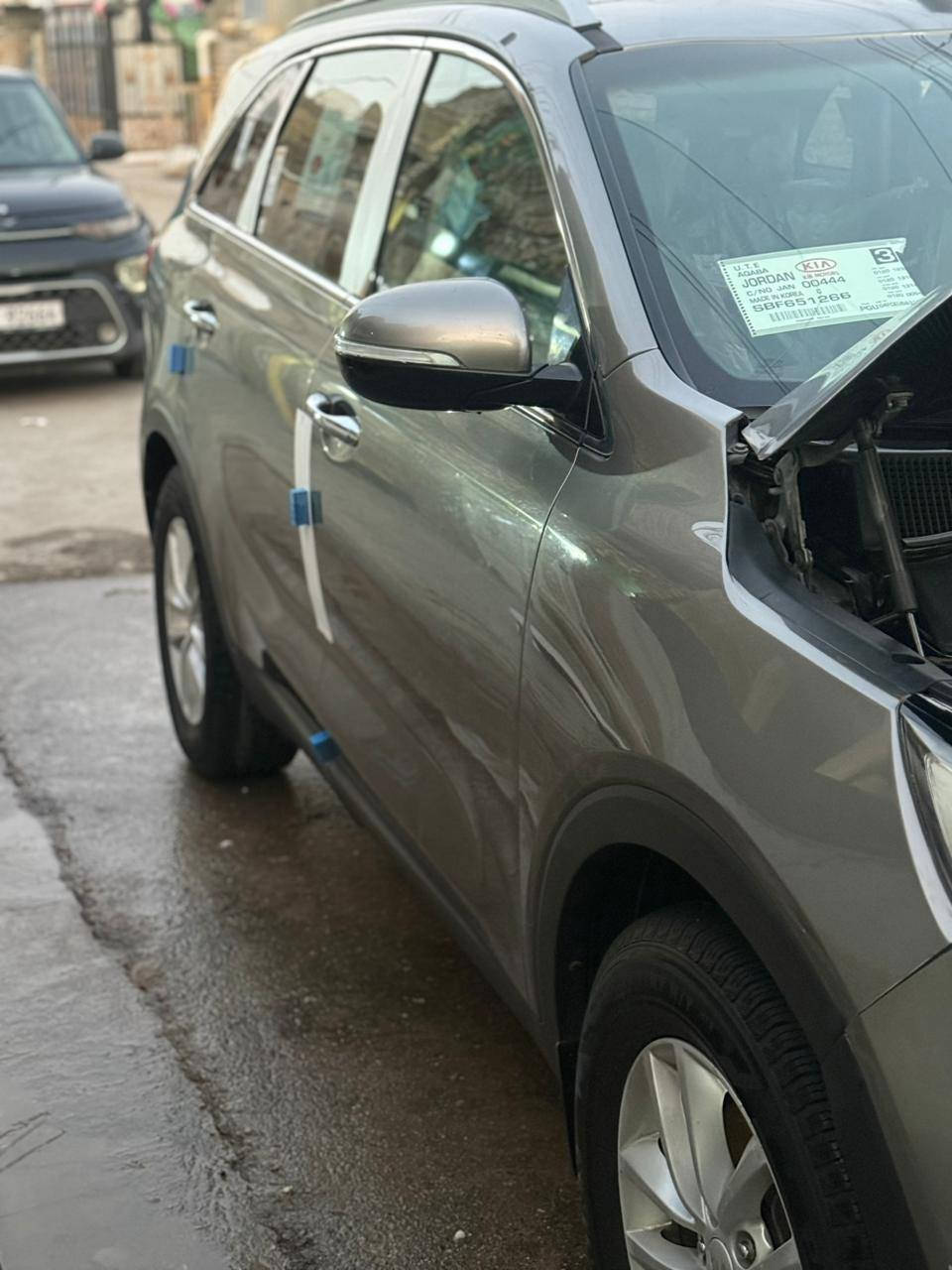 سلام عليكم سورتنو لبيع 2016 وارد امريكي حادث بس بنيد سياره مكفوله تخيم تاير جديد حداديه جديده خلفي امامي سياره نص فول 
سعر 155بيها مجال قليل***********
