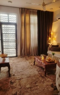 ستارة شيفون • طول ٣م+ • عيب بسيط