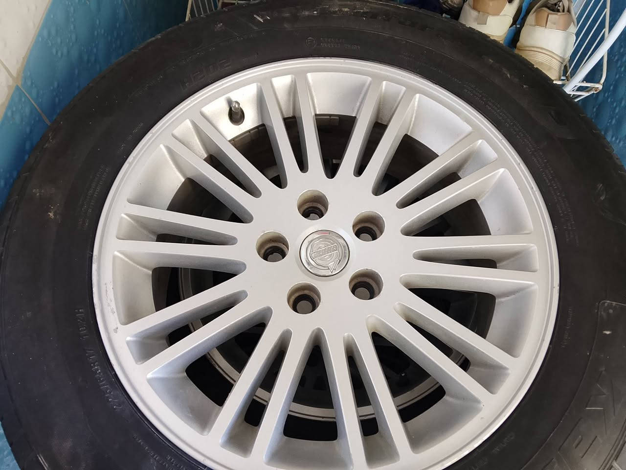 سلام عليكم البيع ويل صلي مال حاويه تخم كامل هوه وتايراته وحساساته ويل جديد السعر 150 وبي مجال مكاني ابصره قضا المدينه ***********
