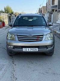 كيا مهافي 2009 خليجي السياره بيه ثلاث قطع صبغ باب وجاملغ السايق وجاملغ...