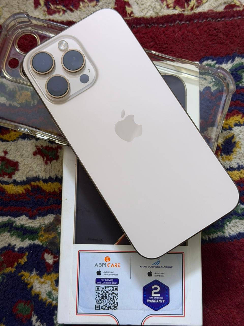 آيفون 16برو ماكس ألون المميز الجهاز جديد بعد داخل الضمان ضمان سنتين من ABM بطاريه 100ذ 256عددالدورات.     108عربي شرق اوسط نضافه 100/100 السعر 1425 ***********
