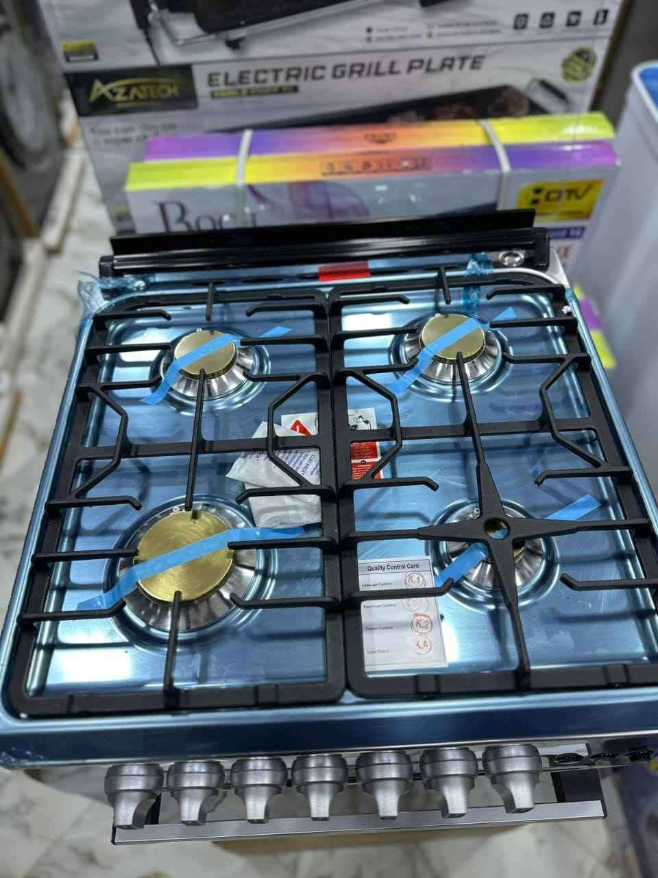gork 60/60cm full inox 4 feu 🔥 cuivre 
Allumage électrique 
La lampe
Grillé électrique 
2 عين حرودة, المحمدية


**إذا كنت صاحب هذا الإعلان وتريد حذفه لأي سبب، رجاءا أرسل رسالة إلى الدعم الفني**